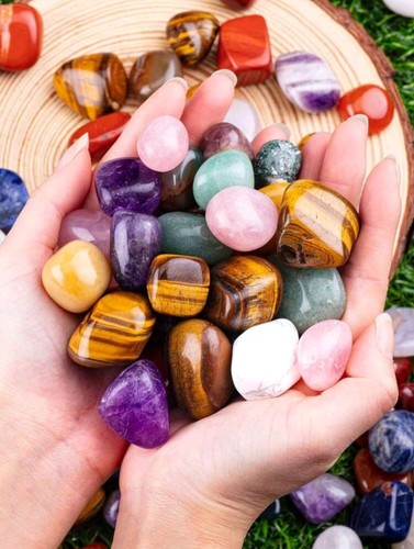 100 gram shape - natural, stones