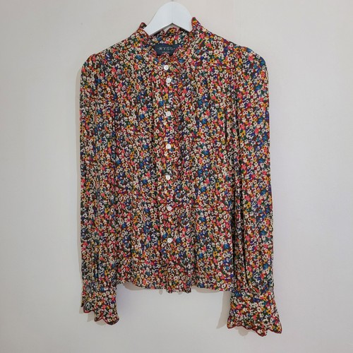 Wyse ditsy floral blouse 1 - blouse,