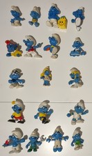 Vintage Smurfs job lot - 18 figures - Schleich Peyo