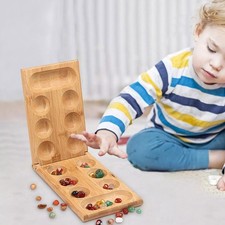 Solid Wood Mancala Game Set