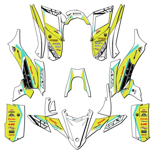 2017 2021 yfz fly yellow - 50,
