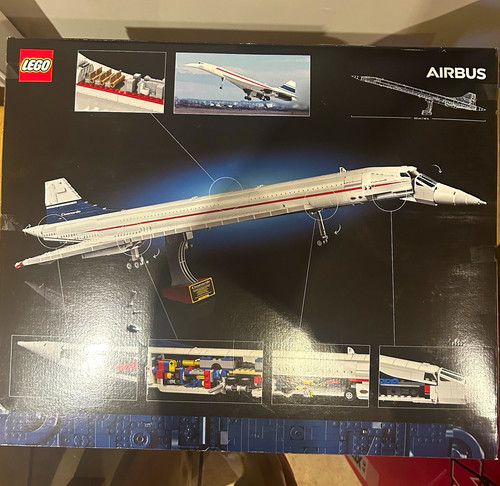 Lego icons concorde - concorde, 10318