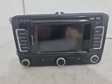 VW GOLF PASSAT SAT NAV RADIO HEAD UNIT 3C0035279B