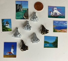 6 Dollhouse miniature metal
