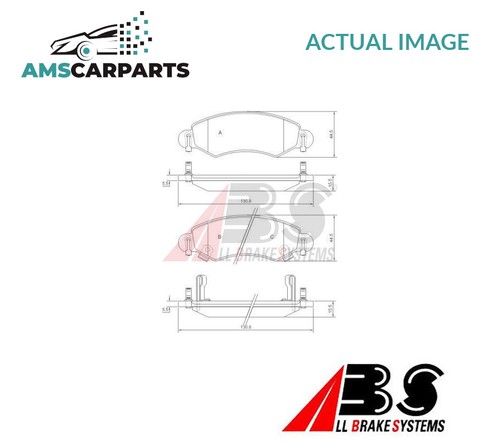 Brake pads set braking pad - brake,