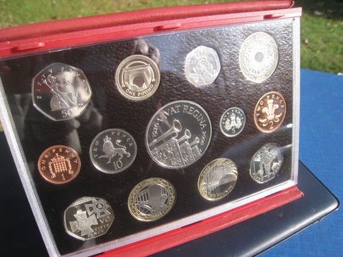 Elizabeth proof set - proof, in