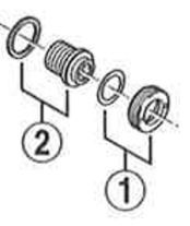 Shimano 7700 crank arm cap - crank,