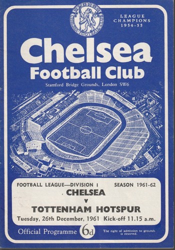 Chelsea tottenham hotspur 26 - chelsea, v