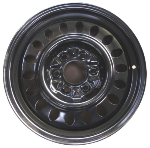 17x7 oem black steel wheel - 17x7,