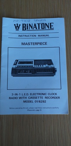 Vintage binatone 6292 - vintage,
