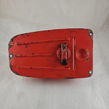 Vespa Small Frame Petrol Tank Fuel Red Genuine Vintage Piaggio Italian Scooter 