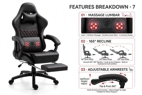 Dowinx gaming chair massage - dowinx,