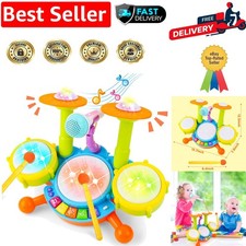 LED Musical Drum Kit for