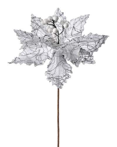 32cm white artificial - 32cm,