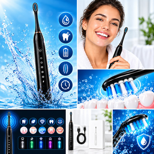 Electric sonic toothbrush - electric,