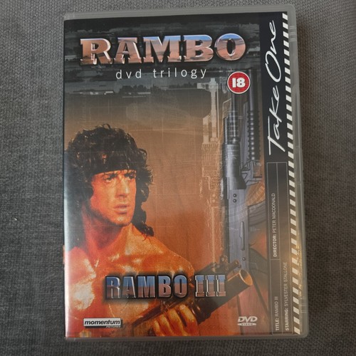 Rambo trilogy dvd set - rambo,