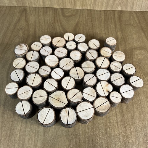 100 pack wooden place card - 100,