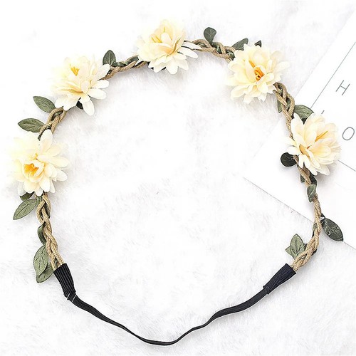 Flower headband head - headband, garland