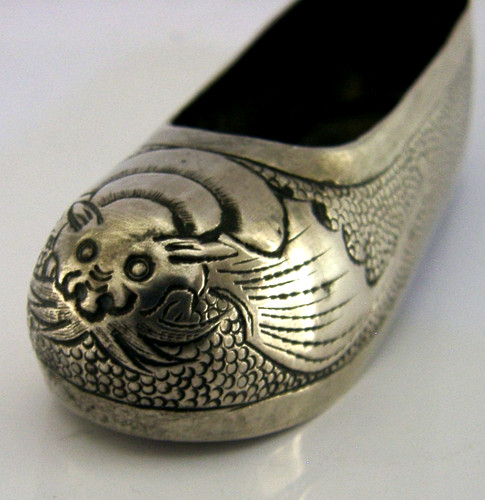 Chinese export silver pin - chinese,