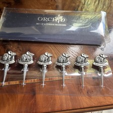 Orchid metal cheese - cheese, markers-