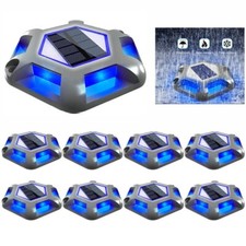 8Pcs Solar Deck Lights Deck