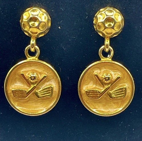 Vintage gold tone - vintage, dangle