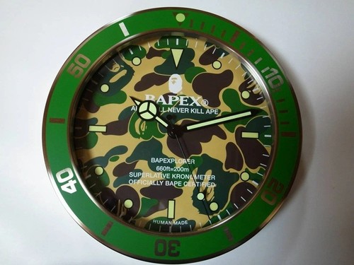 Bape bapex wall clock - bape,
