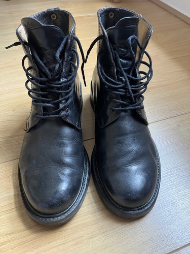 Paraboots black leather boots - paraboots,