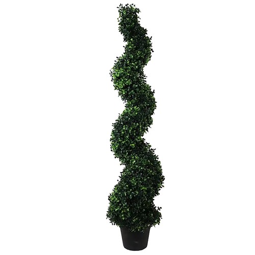 Artificial boxwood spiral - artificial,