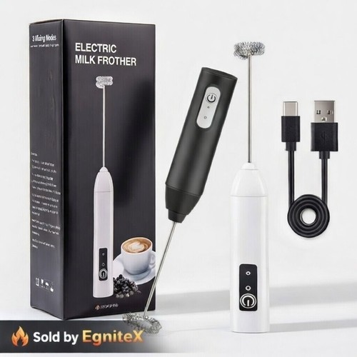 Milk frother handheld electric - milk,