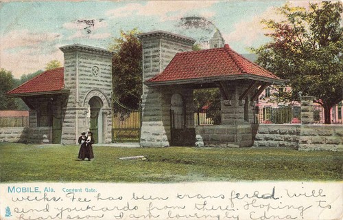 Postcard mobile alabama ala - alabama,