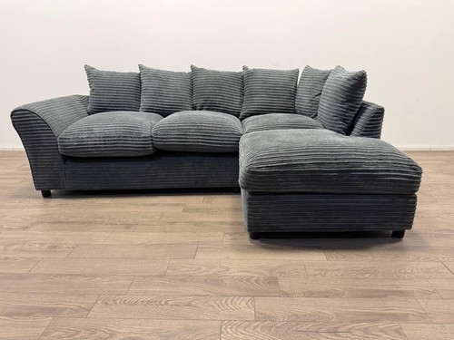 Harry large grey fabric right - large,