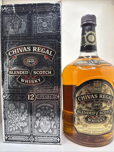 1980s chivas regal year - chivas, 12