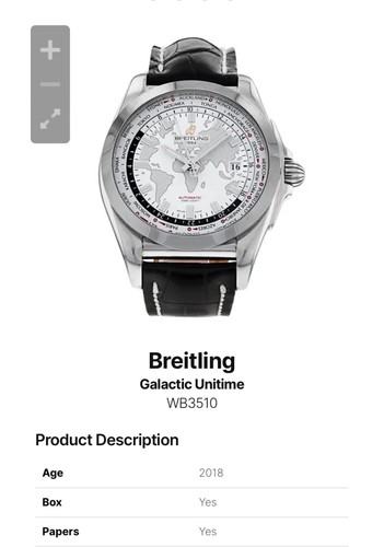 Breitling galactic men watch - breitling, men's