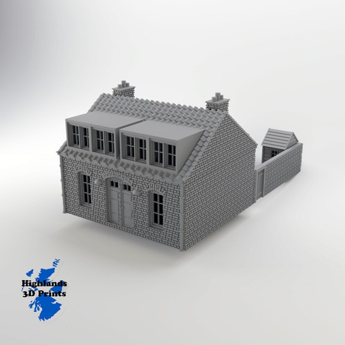 Dutch terraced house 20mm - dutch,