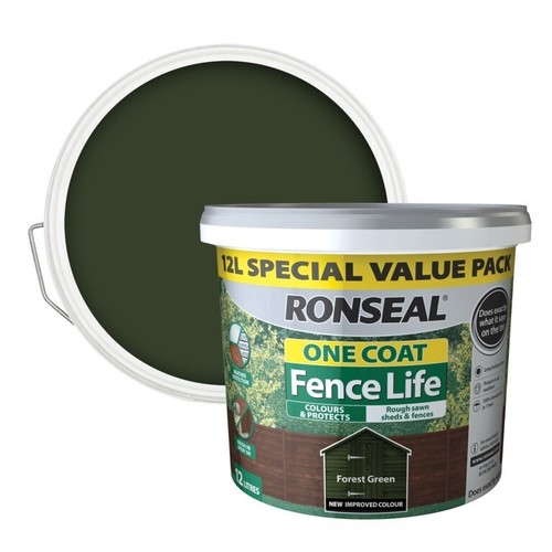 Ronseal one coat fence life - ronseal,