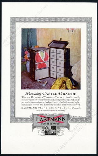1921 hartmann wardrobe steamer - 1921,