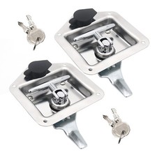 2 x Folding T Latch Handle