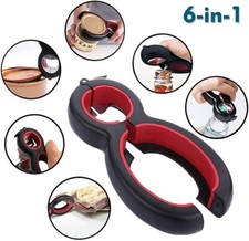 6 in 1 Multi Opener, Stainless