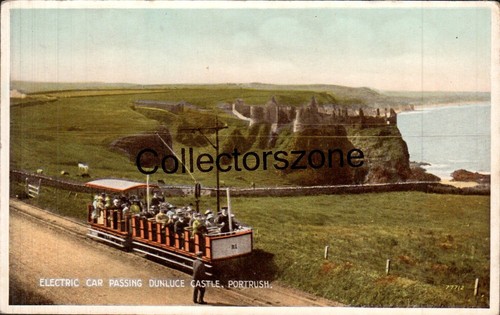 Portrush electric tram car - portrush,