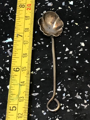Small silver plated mustard - small,