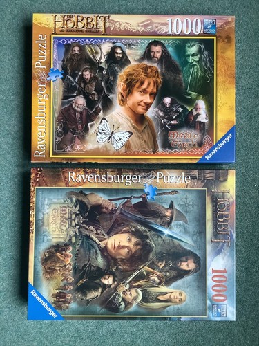 Two hobbit jigsaw puzzles - , an