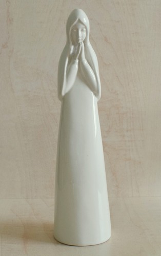 Lady praying ornament - lady,
