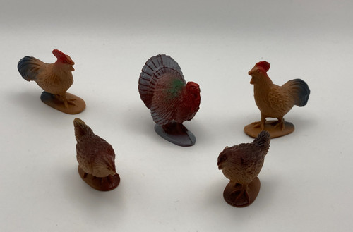 Plastic chicken turkey - plastic,