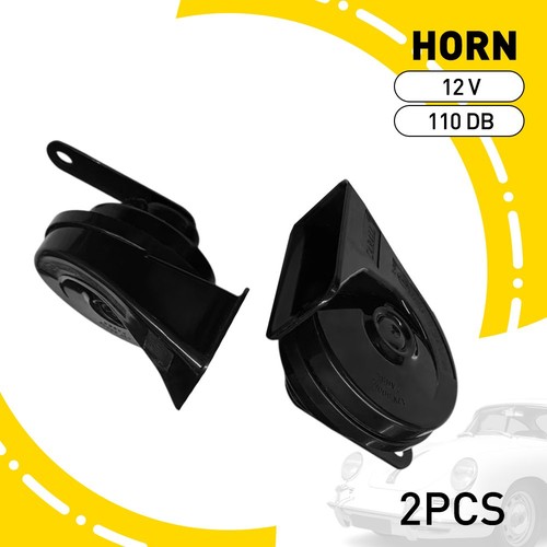 12v 110db black - 12v, twin