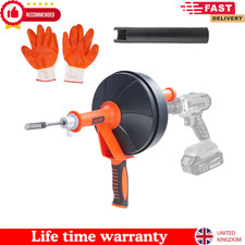 VEVOR Drain Auger 25ft 1/4in