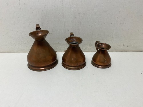 Set three copper measure - set,