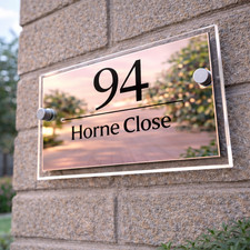 Personalised House Number