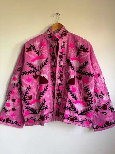 Handcrafted suzani floral - handcrafted,