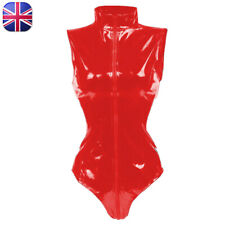 Sexy Red Black PVC Bodies